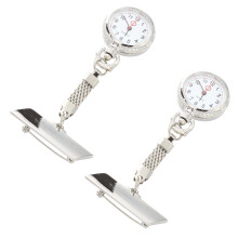 2X Montre Infirmiere Mouvement A Quartz Avec Broche Epingle