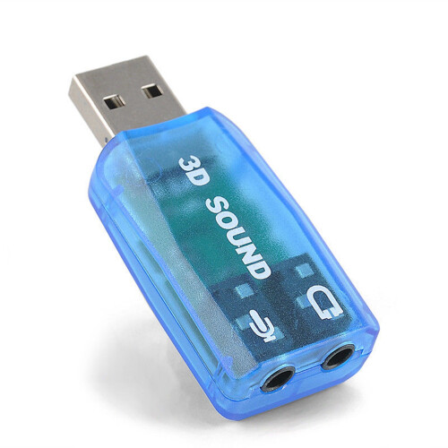 2X USB PC da 3,5 mm per Cuffie Audio Stereo con Microfono per Cuffia Stereo 3D 2