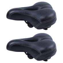 2X SiodełKo Rowerowe Kolarstwo Bum Szosowe SiodełKo MTB Bike Szeroka MięKka WyśCiółKa Comfort Cushion