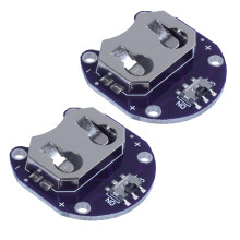 4x Coin Cell Battery Holder for CR2032 - with