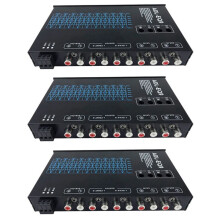 3X Auto Square 9 Band Graphic Equalizer Digital Car Audio ADL-EQ9 Full Series Car Amplifier Equalizer+Adjustable Filter