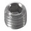 100Pcs M3X3mm Stainless Steel Hex Socket Set Cap Point Grub Screws Silver 6