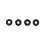 200 Pcs O-Ring in Nitrile Rubber 6 x 2 mm 2