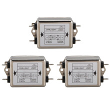 3X Filtro EMI di Potenza CW4L2-20A-T Monofase CA 115 V / 250 V 20 A 50/60 HZ