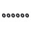 200 Pcs O-Ring in Nitrile Rubber 6 x 2 mm 8