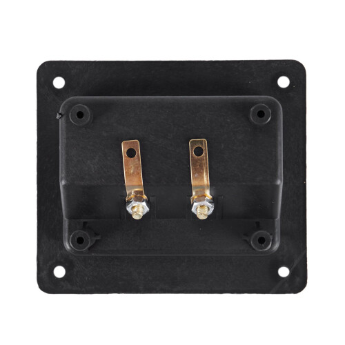 2PCS 90X78mm Square Binding Post Type Speaker Box Terminal Cup Wire Connector Board 2