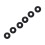 200 Pcs O-Ring in Nitrile Rubber 6 x 2 mm 3