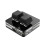 3X Custom  Keyboard 2 Key RGB Macro OSU Keypad Programmable Mechanical Keyboard for Gaming Working, Black Type A 6