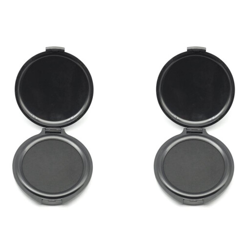 2X Fingerprint Ink Pad No-Wash Quick-Drying Portable Quick-Drying Ink Pad - Black