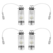 4 Stücke 6000K Weiße LED H3 100W 2323 Auto Nebelscheinwerfer GlüHbirne DRL