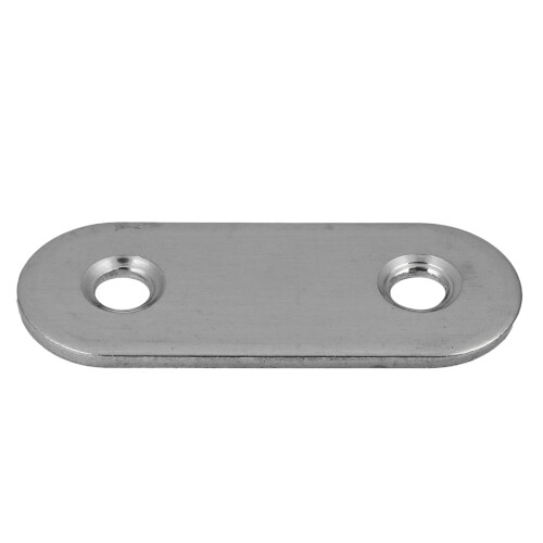 Flat Mending Plates Repair Fixing Joining Brackets 40X15mm 20Pcs 1