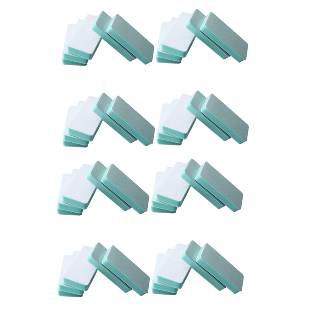40Pcs 2 Ways Nail Art File Buffer Polishing Block Smooth Shine Manicure Tips Tools