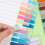 22200 Sheets Transparent Sticky Notes Self-Adhesive BookMarker Annotation Reading Book Clear Tab Posted It 5