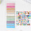 22200 Sheets Transparent Sticky Notes Self-Adhesive BookMarker Annotation Reading Book Clear Tab Posted It 6