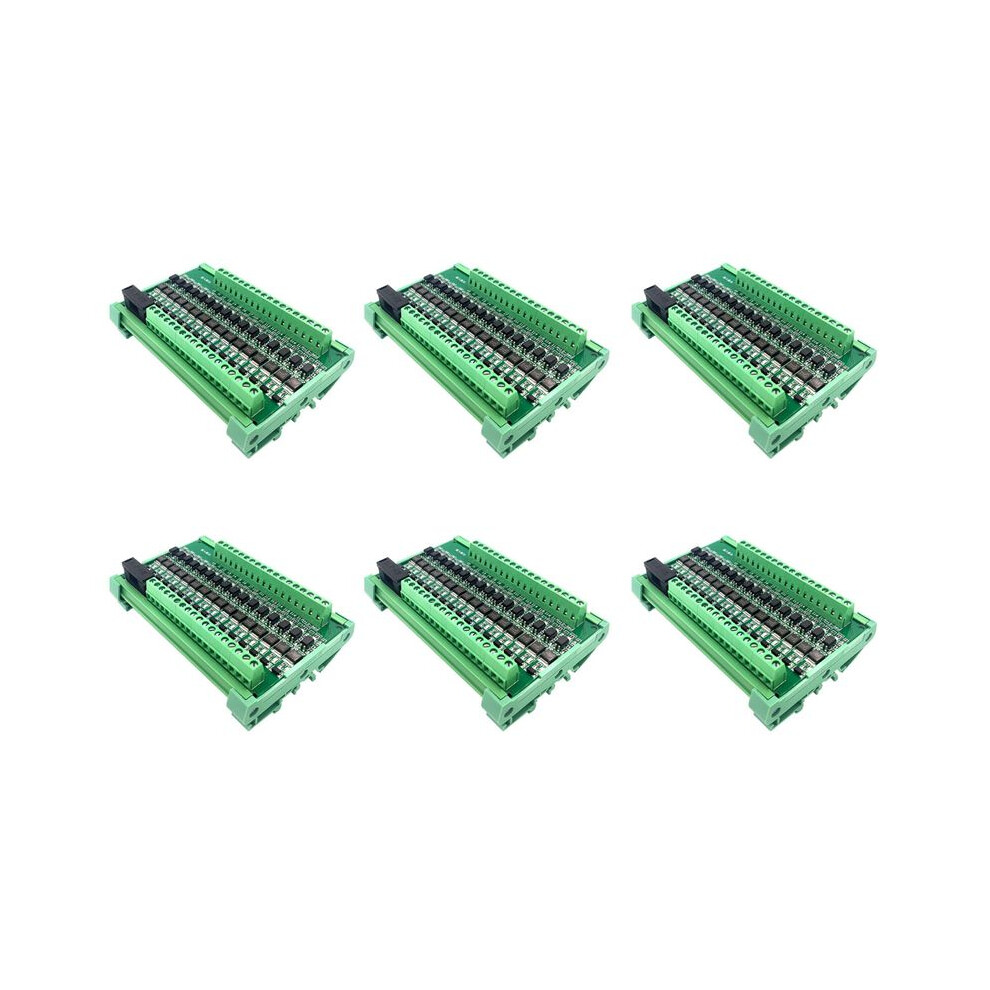6X 16 Way Plc Amplifier Board Isolation Board Transistor Board Protection Board Input Npn/Pnp Output Npn 6031193201237