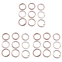 27 Rolls Bonsai Wires Anodized Aluminum Bonsai Training Wire with 3 Sizes (1.0 mm,1.5 mm,2.0 mm),Total 147 Feet (Brown)