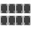 Rubber Skateboard Riser Pad 1/8 3mm Pack of 8 1