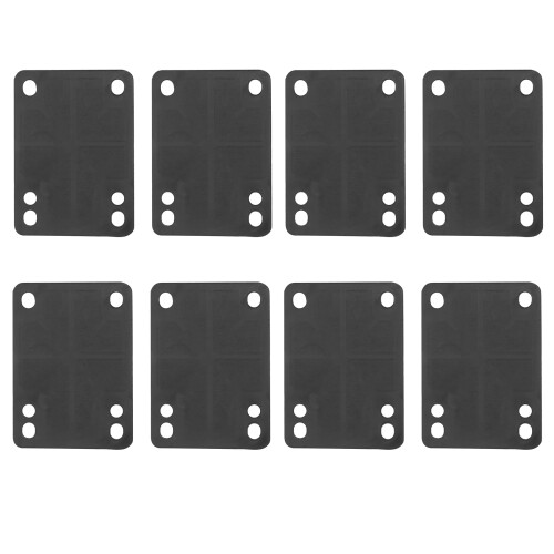 Gummi Skateboard Riser Pad 1/8 3mm Packung mit 8