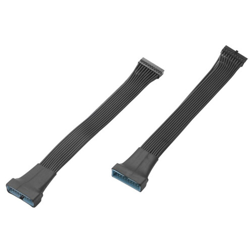 Small  USB 3.0 19/20 Pin Internal Extension Header Adapter Cable for Motherboard 4.7 Inches (4 Pack) 2