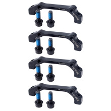 4X Disc Brake Caliper Mount Adapter Is/Post Front 180mm Rear 160mm for   Mtb