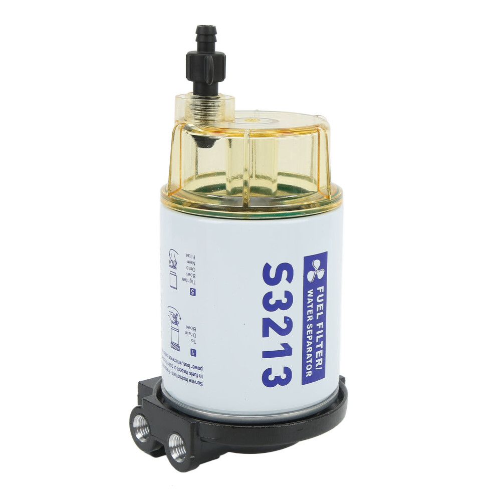 Marine Water Separator S3213 For Outboard Motor, Aluminum Alloy, 1098G 8091374268914