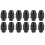 12Pcs Multi Quick Change Keyless Chuck Universal Chuck Replacement for  4486 Rotary Tools 3000 4000 7700 8200 1