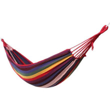 Double Hammock Portable, Brazilian Style Anti-rollover Design With Balance Spreader Bars For Parks Seaside Mountains Courtyard Dormitory (80*200Cm)