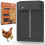 Aluminum Automatic Chicken Coop Door, Multi-Setup Modes With Timer And Light Sensor For Easy Poultry Management 1