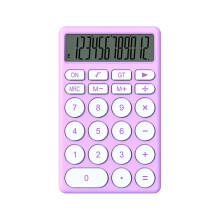Calculatrice à gros boutons avec touches réactives et design ergonomique pour une utilisation au bureau, dotée de la technologie des commutateurs
