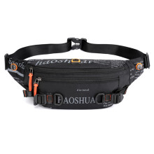 Marsupio Grebest personalizzato, materiale in nylon impermeabile, design ergonomico, comodo jack per cuffie, accessorio elegante, layout multi-tasca,