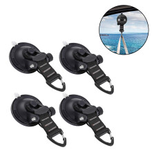 Hochleistungs-Saugnapf, vielseitig einsetzbar: Starke Saugnapfhaken für den Innen- und Außenbereich, ideal für Campingausflüge mit dem Auto und