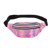 Holographic Fanny Pack for Adventurous Lifestyle, Adjustable Belt with Spacious Compartments for All Your Essentials