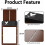 New Automatic Chicken Coop Door, Timer Controlled Light Sensor Entry with Solar Charging, Upgraded for Durability and Efficiency, Suitable for All Chi 2