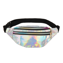 Holographic Fanny Pack for Adventurous Lifestyle, Adjustable Belt with Spacious Compartments for All Your Essentials