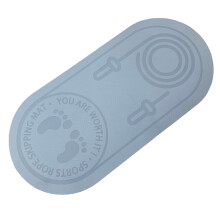 Saltea pentru coardă de sărit, protecție pentru podea, design antiderapant, izolație fonică, saltea de antrenament de 8 mm pentru exerciții în
