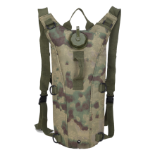Hydration Pack with Ice Cube Compatible 3L Water Bladder, Lightweight Tactical Design Waterproof Fabric Backpack for Outdoor Adventures