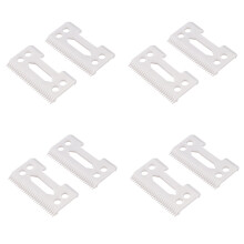 New 8Pcs 28 Teeth Zirconia Ceramic Clipper Blade for Senior Clipper
