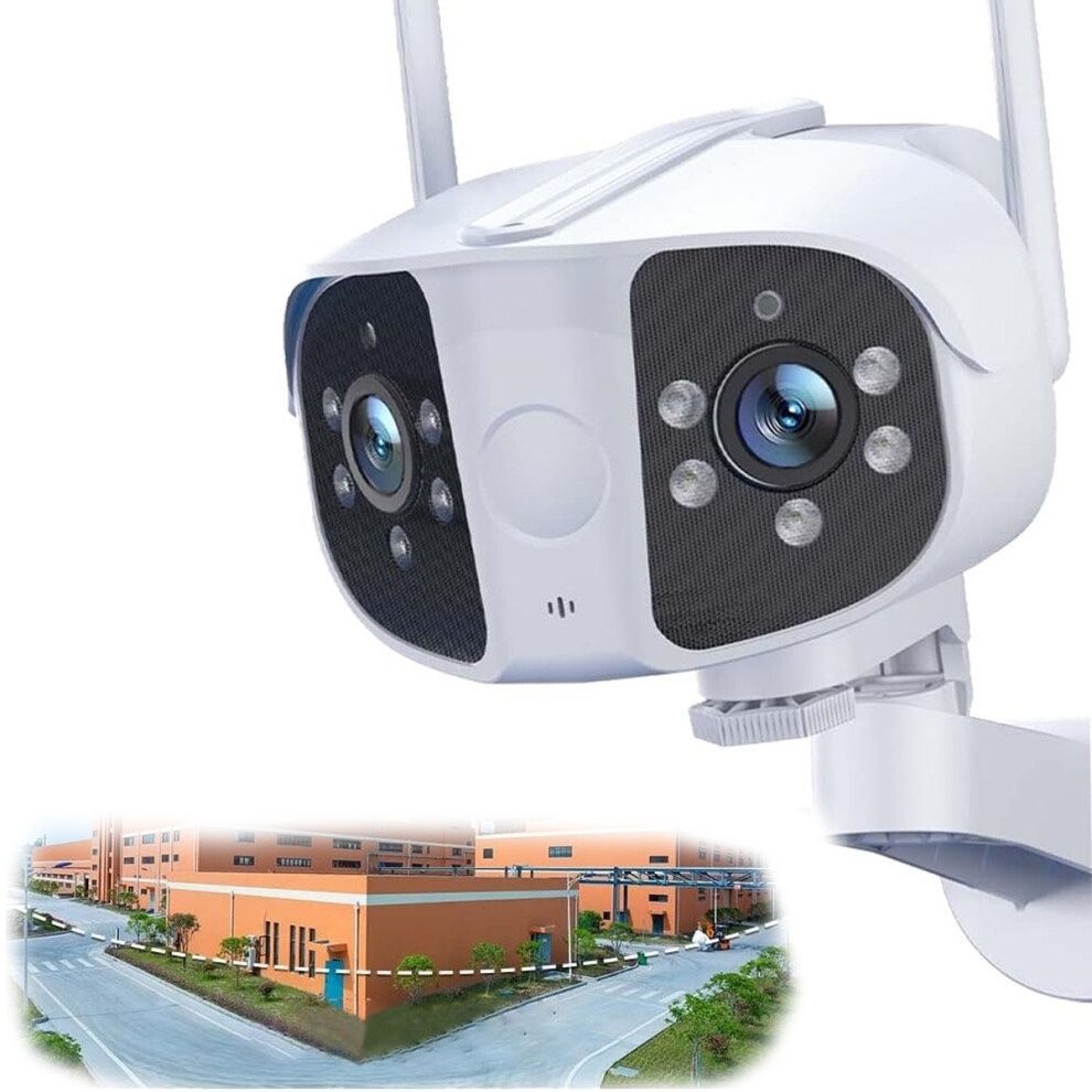4G Lte Cellular Outdoor Security Camera, 2K Solar-Powered Surveillance System With Real-Time Alerts, Intelligent Motion Detection, 360 Pan And Tilt 9433291823842
