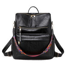 Mochila feminina de grife, com material de alta qualidade e design moderno para viagens.