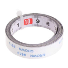 Self-Adhesive Carbon Steel Tape Measure, Clear Scales With Double Layer Baking Paint For High Hardness And Wide Range Of Uses In Crafting, Carpentry,