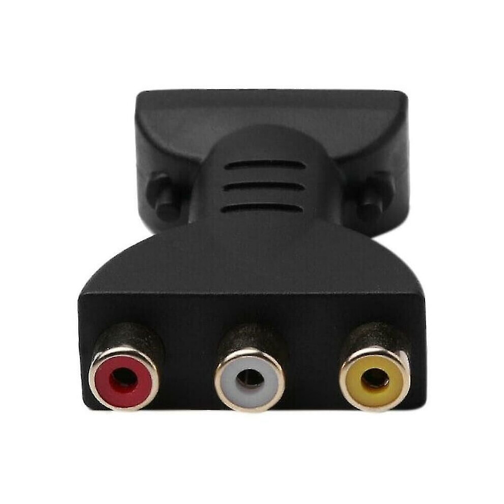 Hdmi To Rca Adapter, -Plated Interface Ensures Stable Signal Transmission, Small Lightweight Design For Easy Install And Use Gold 9448196366172