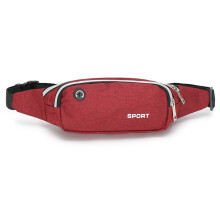 Waist Pack for Active Lifestyle, Unisex Polyester Fanny Pack with Quick Access Zippers, Waterproof Design, Perfect for Outdoor Activities Including Wo