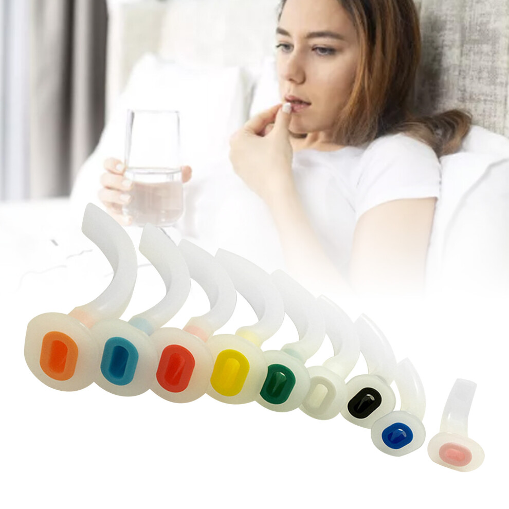 Disposable Oropharyngeal Airway Kit, 9 Sizes, Multi Color, PE Material