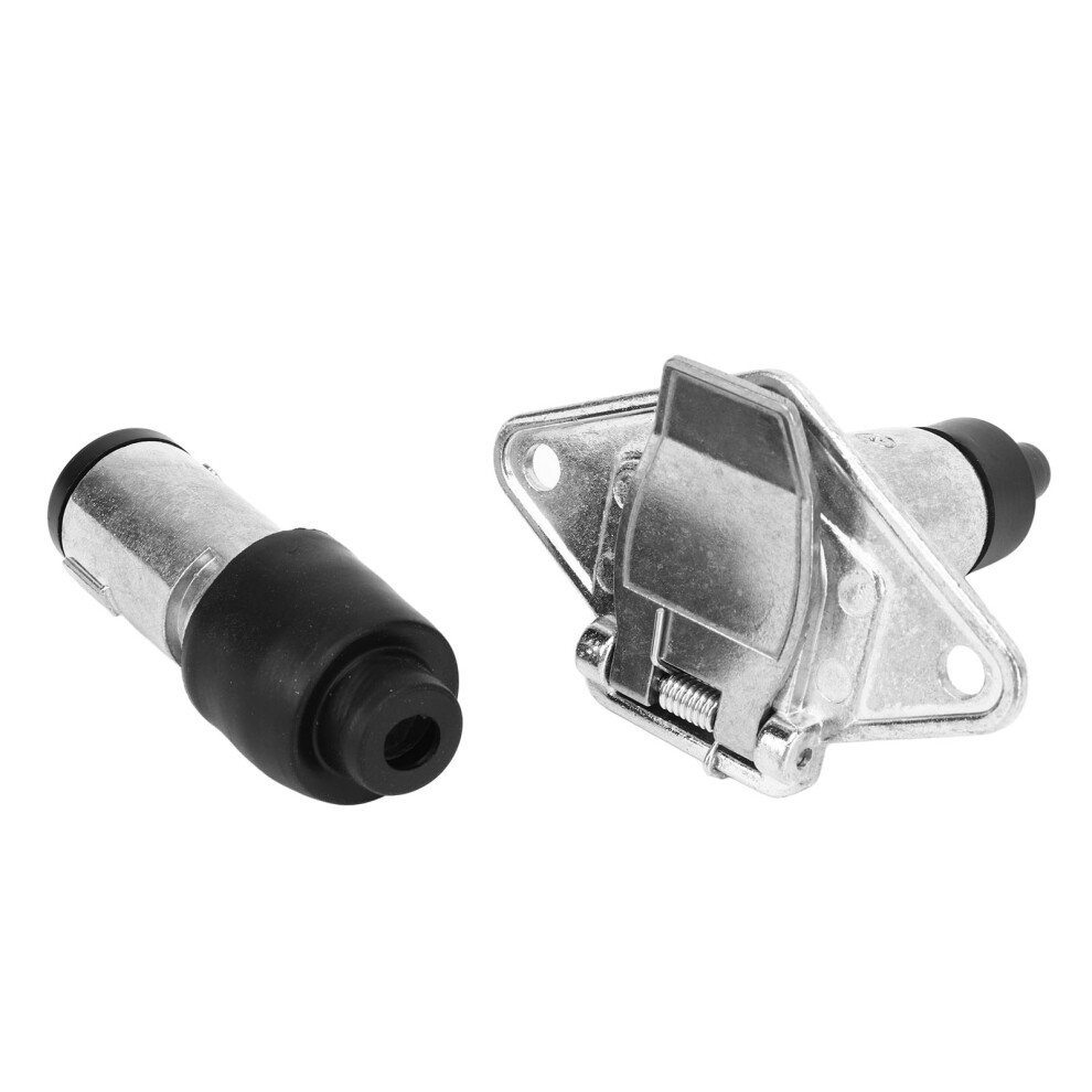 7 Pin Trailer Plug And Socket Set For Rvs, Caravans & Trailers 7611371082286