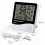 High Definition Digital Thermometer Hygrometer 10.3x9.3x2.15cm 1
