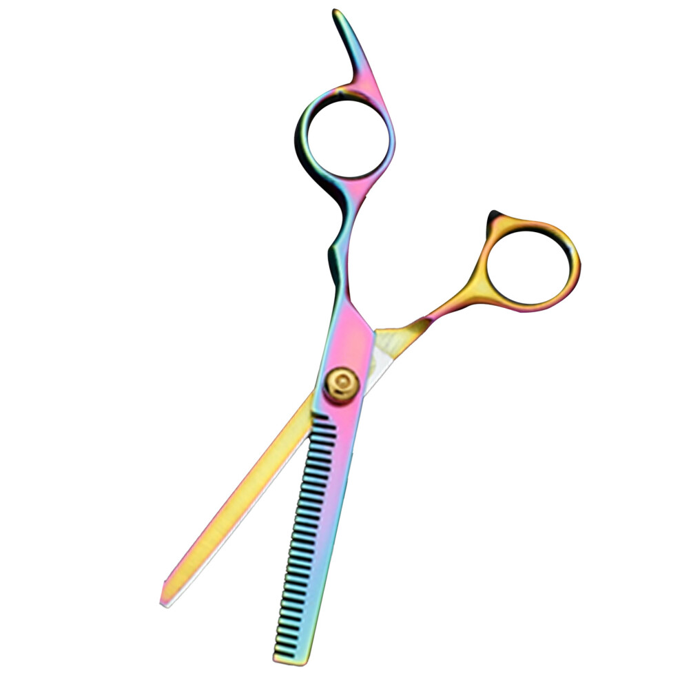 Colorful Hair Cutting Scissors for Barbershop & Salon, 17x5cm
