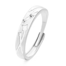 Elegant Fashion Jewelry Ring Stainless Steel Texture-Men style