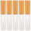 5Pcs Mini Empty Lash Tubes Plastic Mascara Bottles Light Yellow 11