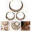 Einzigartiges Leopardenmuster-Schmuckset. Modisches 2