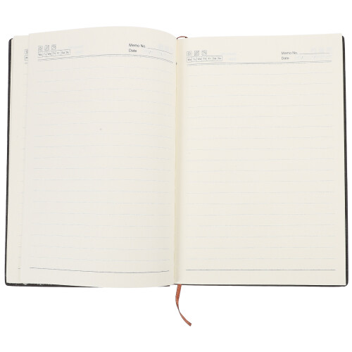 5Pz Notebook Planner Nero Organizer Giornaliero Per Ufficio